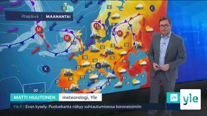 Sääennuste klo 7.40: 03.05.2021 07.51