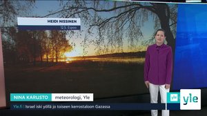 Sääennuste klo 7.40: 12.05.2021 07.48