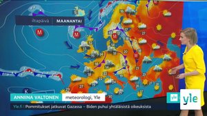 Sääennuste klo 7.40: 17.05.2021 08.15