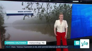 Sääennuste klo 7.40: 18.05.2021 07.50