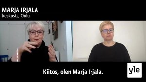 Viittomakieliset kuntavaaliehdokkaat: Marja Irjala (kesk.), Oulu: 18.05.2021 15.00