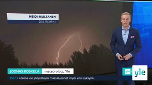 Sääennuste klo 7.40: 21.05.2021 07.51