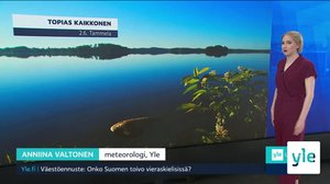 Sääennuste klo 7.40: 02.06.2021 07.48