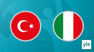 Jalkapallon EURO 2020: Turkki - Italia: 12.06.2021 00.14