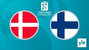 Jalkapallon EURO 2020: Tanska - Suomi, taktinen kuvakulma: 12.06.2021 21.04