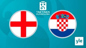 Jalkapallon EURO 2020: Englanti - Kroatia, taktinen kuvakulma: 13.06.2021 17.59