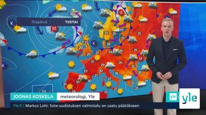 Sääennuste klo 7.40: 15.06.2021 08.15