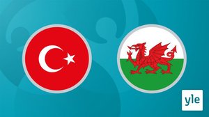 Jalkapallon EURO 2020: Turkki - Wales: 16.06.2021 20.58