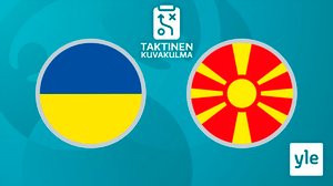 Jalkapallon Euro 2020: Ukraina - Pohjois-Makedonia, taktinen kuvakulma: 17.06.2021 17.53