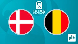 Jalkapallon Euro 2020: Tanska - Belgia, taktinen kuvakulma: 17.06.2021 20.56