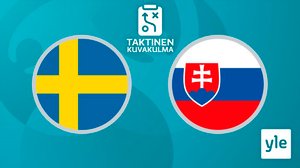 Jalkapallon Euro 2020: Ruotsi - Slovakia, taktinen kuvakulma: 18.06.2021 17.53