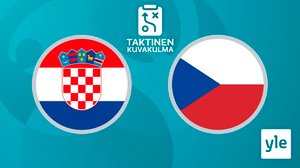 Jalkapallon Euro 2020: Kroatia - Tshekki, taktinen kuvakulma: 18.06.2021 20.54