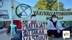 Elokapinan mielenosoitus siirtyi pois Helsingin Mannerheimintieltä: 18.06.2021 21.00