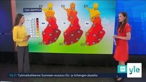 Sääennuste: 21.06.2021 07.55