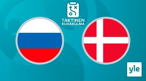 Jalkapallon Euro 2020: Venäjä - Tanska, taktinen kuvakulma: 21.06.2021 23.52