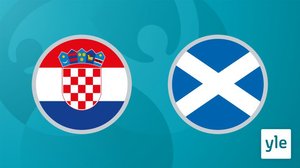 Jalkapallon EURO 2020: Kroatia - Skotlanti: 23.06.2021 00.00