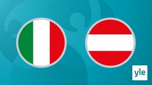 Jalkapallon EURO 2020: Neljännesvälierä Italia - Itävalta: 27.06.2021 00.44
