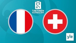 Jalkapallon Euro 2020: Ranska - Sveitsi, taktinen kuvakulma: 29.06.2021 00.48