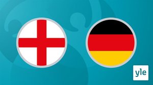 Jalkapallon EURO 2020: neljännesvälieräottelu Englanti - Saksa: 29.06.2021 21.00
