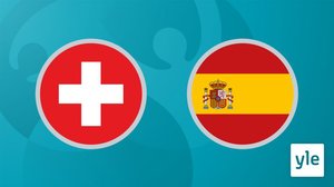 Jalkapallon EURO 2020: puolivälieräottelu SUI - ESP: 02.07.2021 21.00