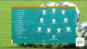 Jalkapallon EURO 2020: EM-studio: 02.07.2021 21.50