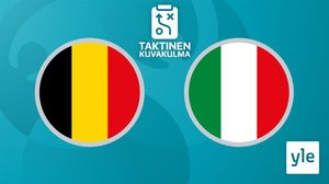 Jalkapallon Euro 2020: Belgia - Italia, taktinen kuvakulma: 03.07.2021 00.03