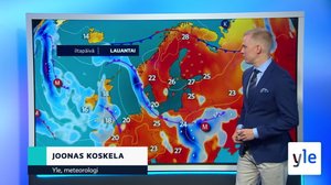Sääennuste klo 18.00: 03.07.2021 18.30