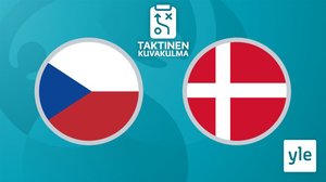 Jalkapallon Euro 2020: Tshekki - Tanska, taktinen kuvakulma: 03.07.2021 21.04