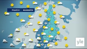 Sääennuste klo 7.40: 05.07.2021 08.41