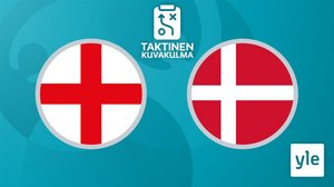 Jalkapallon Euro 2020: Englanti - Tanska, taktinen kuvakulma: 08.07.2021 00.40