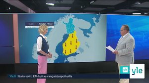 Sääennuste klo 7.40: 12.07.2021 07.52