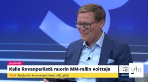"Kalle Rovanperä on kasvanut niillä teillä": 19.07.2021 08.22