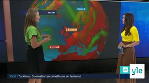 Sääennuste klo 7.40: 20.07.2021 07.55