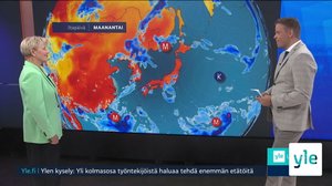 Sääennuste klo 7.40: 02.08.2021 07.56