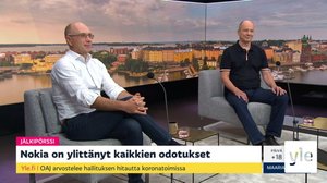 Nokian uusi nousu, poikkeuksellinen talous-optimismi ja kuumentuneet asuntomarkkinat: 03.08.2021 08.10