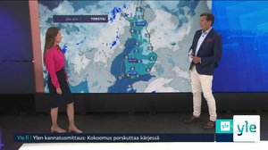 Sääennuste klo 7.40: 05.08.2021 07.51