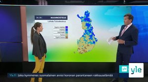 Sääennuste klo 7.40: 06.08.2021 08.00