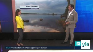 Sääennuste klo 7.40: 09.08.2021 07.49