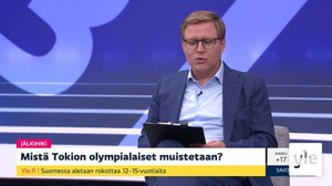 "Sata prosenttia edellisiin kisoihin verrattuna enemmän mitaleita": 09.08.2021 08.15