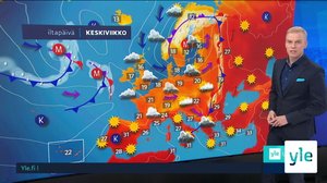 Sääennuste klo 7.40: 18.08.2021 07.40