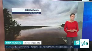 Sääennuste klo 7.40: 25.08.2021 07.50