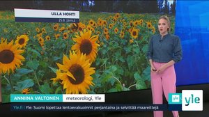 Sääennuste klo 7.40: 26.08.2021 07.54