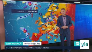 Sääennuste klo 7.40: 27.08.2021 08.15
