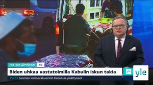 Yle Uutiset klo 7.30: 27.08.2021 08.14