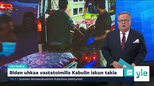 Yle Uutiset klo 9.00: 27.08.2021 09.26