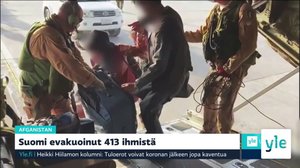 Yle uutiset klo 9.00: 31.08.2021 09.57