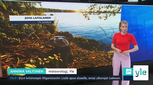 Sääennuste klo 7.40: 01.09.2021 07.58