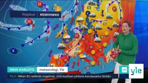 Sääennuste klo 7.40: 15.09.2021 07.50