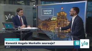 Yle Uutiset erikoislähetys Saksan vaaleista: 26.09.2021 20.29