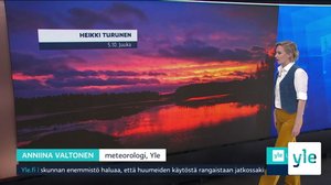 Sääennuste klo 7.40: 05.10.2021 07.50